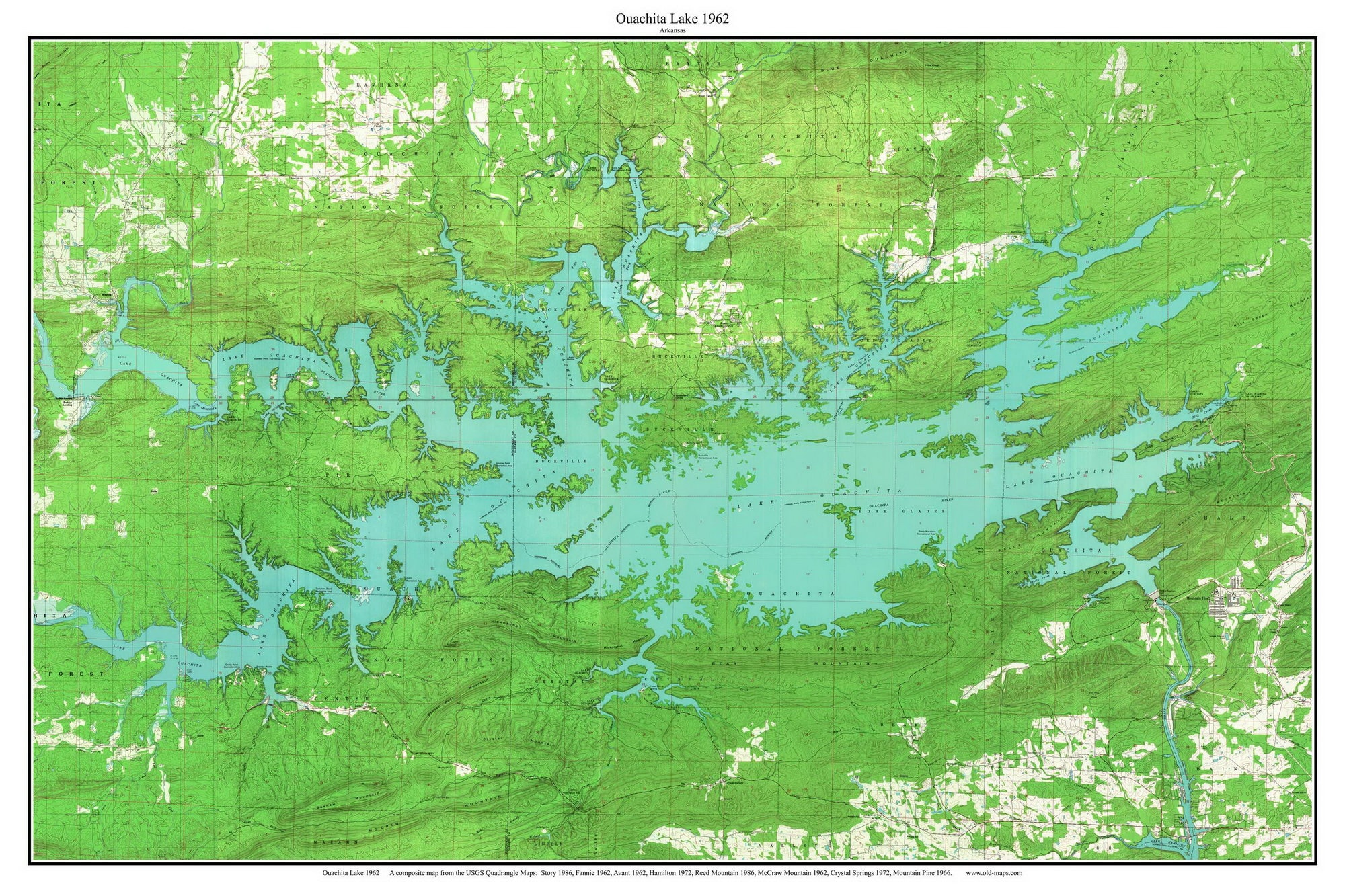 Carte Topographique USGS Vintage 1962 - Sorrento, Floride, Original D'époque