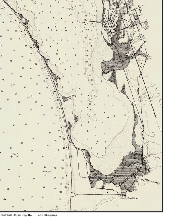 San Diego Bay Depth Chart