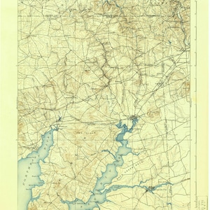 Elkton 1900 (1939) Old Topo Map -  quad  reprint  - 15x15 USGS Topographic Maryland Delaware Pennsylvania