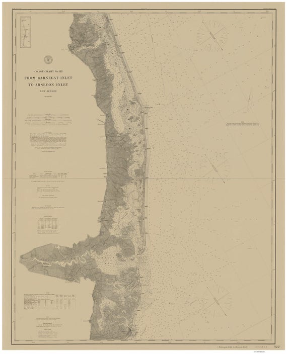 Barnegat Bay Water Depth Chart