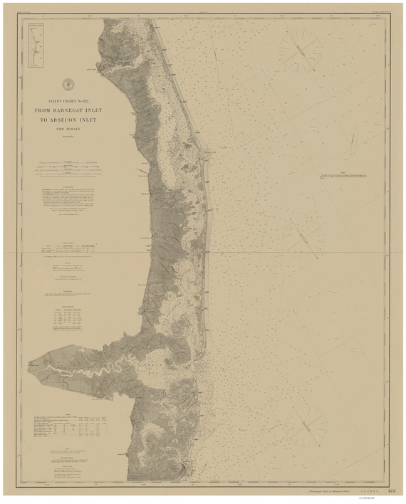 Barnegat Bay Water Depth Chart