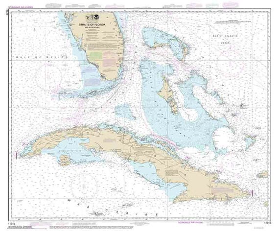 Grand Cayman Nautical Chart