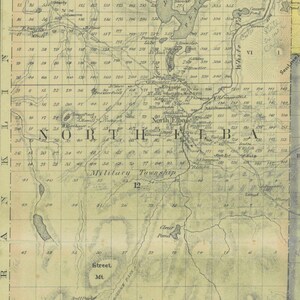 North Elba, New York 1876 Map - Custom Reprint -  Essex Co NY Atlas