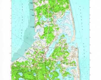 Map Of Orleans Ma Orleans Ma Map - Etsy