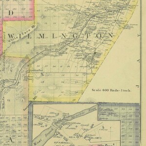 Wilmington, New York 1876 Map - Custom Reprint - Essex Co NY Atlas