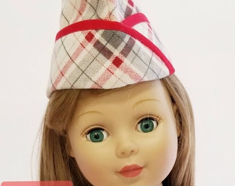 Doll Hat SEWING PDF Pattern Military Garrison Cap 18 inch Dolls Pilots Hat Sailor Flat Cap Flight Cap USAF Garrison Cap  Overseas Cap