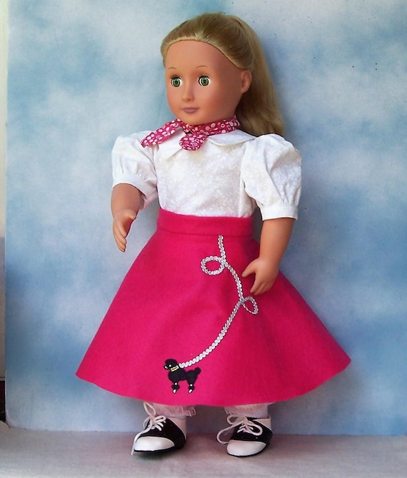 american girl doll poodle skirt
