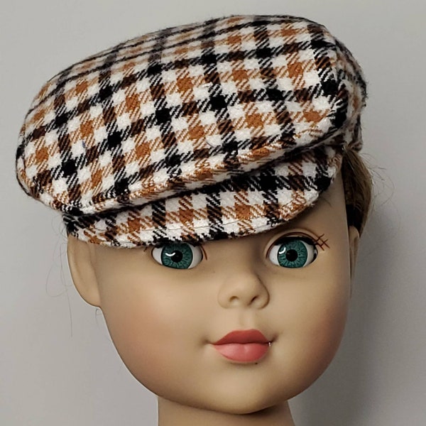 Plaid Cap Etsy