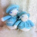Turquoise snowman DUO image 0