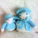 Turquoise snowman DUO image 1