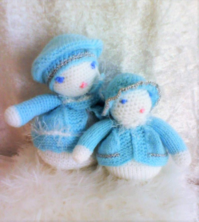 Turquoise snowman DUO image 0