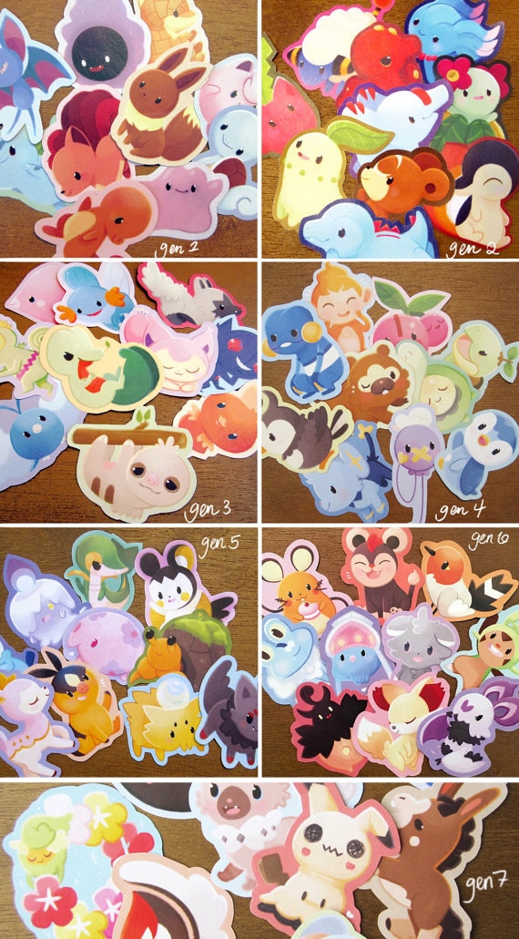 Sticker Mural Illustration Anime pokemon - TenStickers