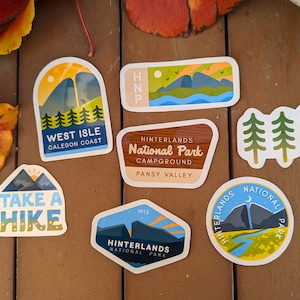 Hinterlands National Park Stickers