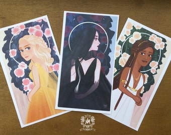 Throne of Glass Ladies Small Print Set