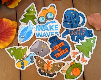 Wilderness Sticker Set