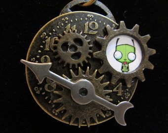 Gir & Gears Steampunk Necklace