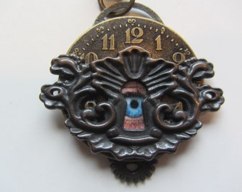 Eye in Keyhole Necklace