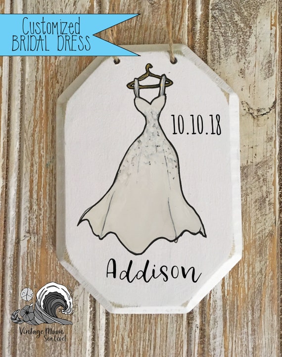 wedding dress ornament