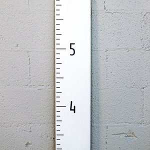 DIY Growth Chart Ruler Vinyl Decal Kit Modern Style image 1