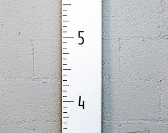 DIY Growth Chart Ruler Vinyl Decal Kit - Modern Style