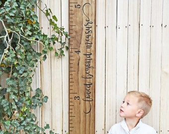 Growth Chart Ruler Add-On -- For the Side -- "Loved Beyond Measure"