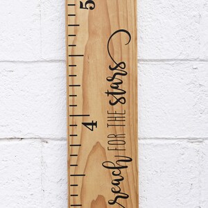 Growth Chart Ruler Add-On Reach for the Stars For the Side image 6