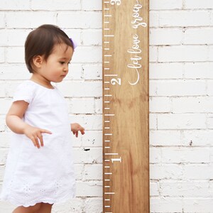 Growth Chart Ruler Add-On Let Love Grow For the Side 画像 4