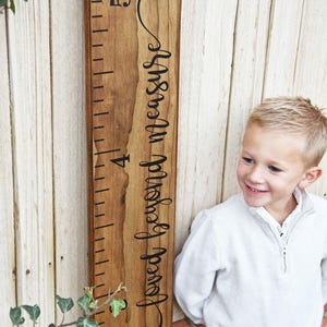 Growth Chart Ruler Add-On For the Side Loved Beyond Measure image 3