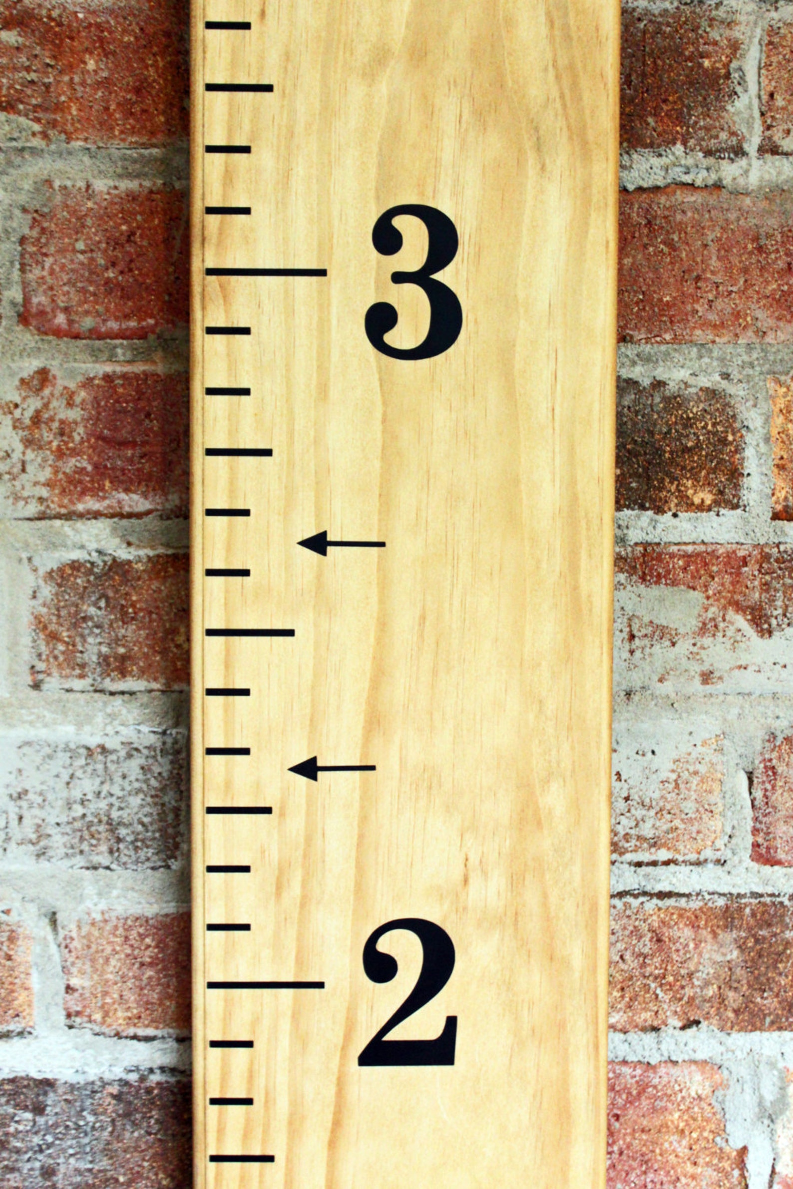 Height Marker for Growth Chart Ruler Vinyl Decal Arrow Etsy