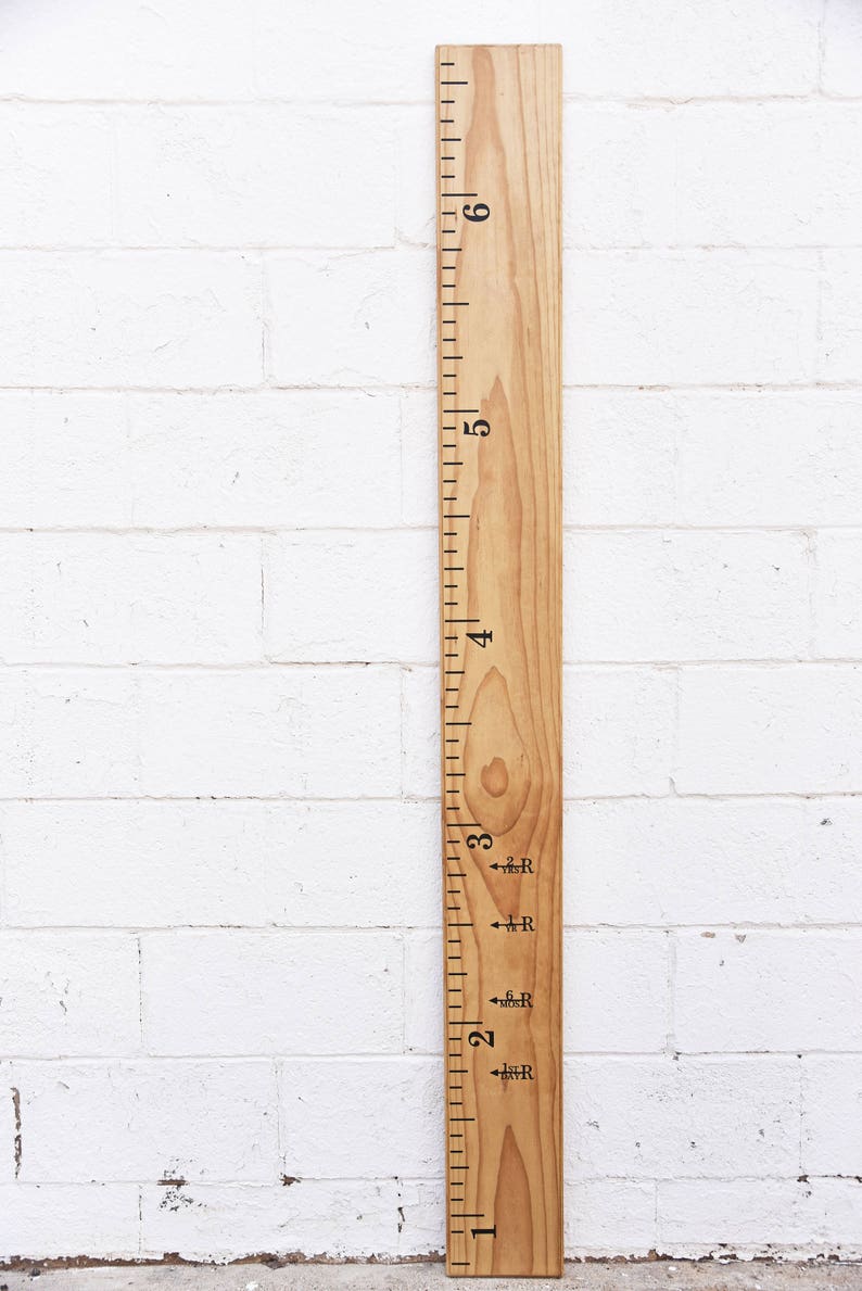 Height Marker for Growth Chart Ruler Vinyl Decal Arrow With - Etsy