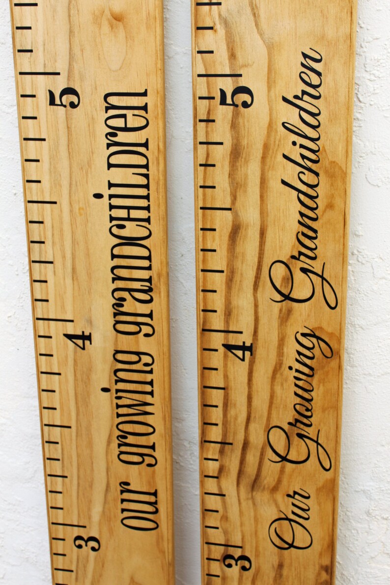 growth chart ruler add onour growing etsy