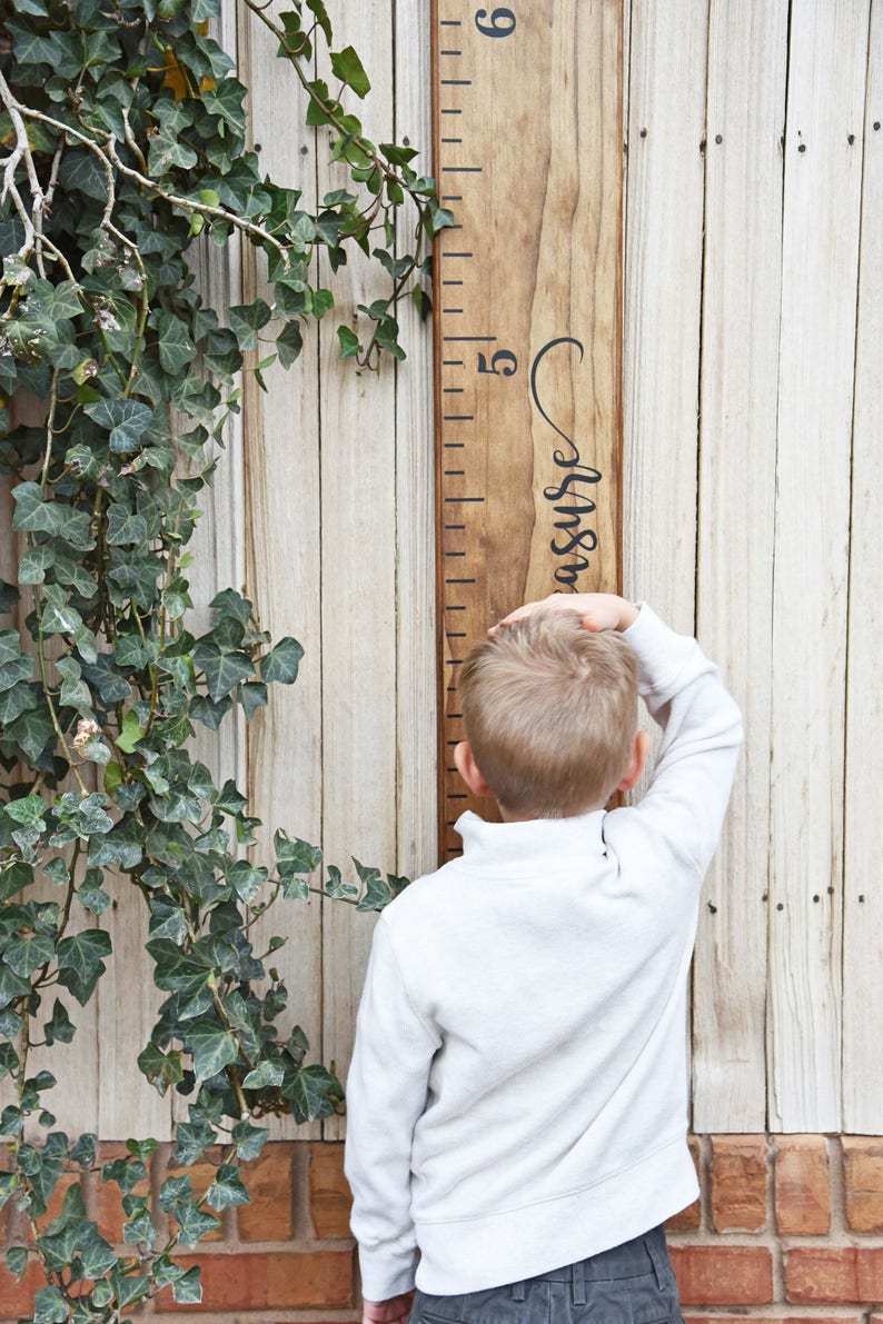 Growth Chart Ruler Add-On For the Side Loved Beyond Measure image 4