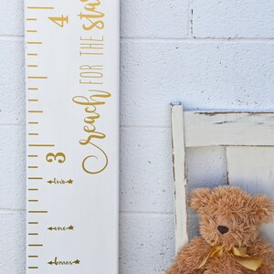 Growth Chart Ruler Add-On Reach for the Stars For the Side image 3