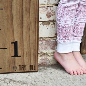 Growth Chart Ruler Add-On Custom Personalization Decal For the Side No Tippy Toes image 5