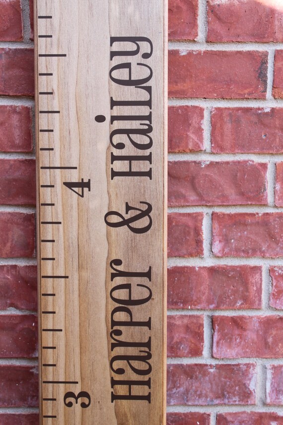 Diy Vinyl Growth Chart Ruler Decal Kit