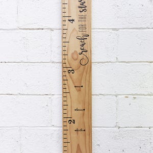 Growth Chart Ruler Add-On Reach for the Stars For the Side image 4