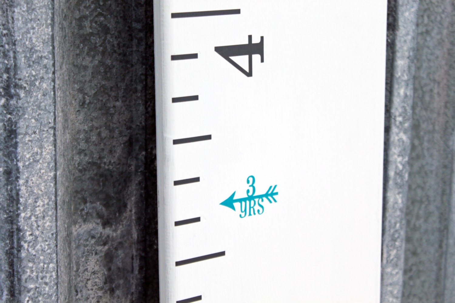 Height Marker for Growth Chart Ruler Vinyl Decal Arrow With - Etsy
