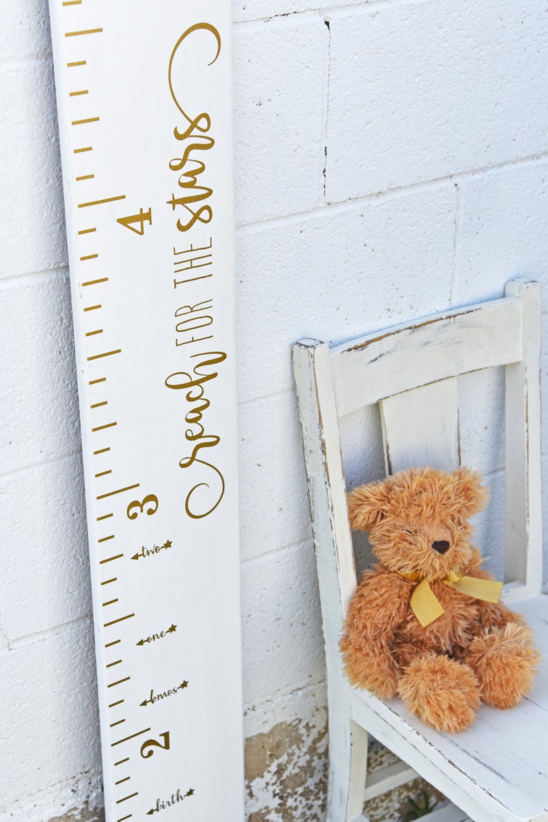 Growth Chart Ruler Add-On Reach for the Stars For the Side image 7