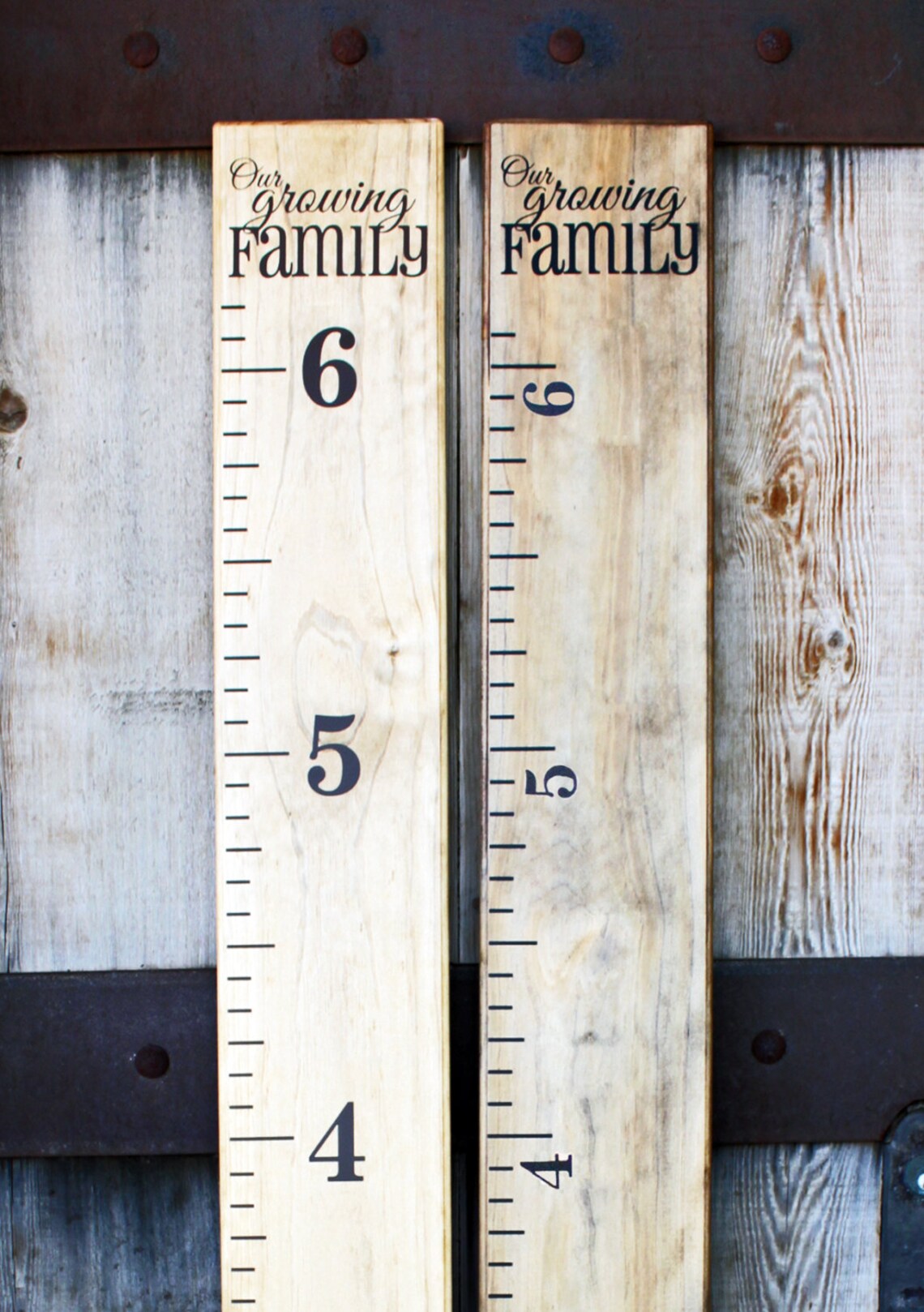Growth Chart Ruler Add-onour Growing Family - Etsy