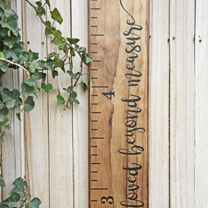 Growth Chart Ruler Add-On For the Side Loved Beyond Measure image 5