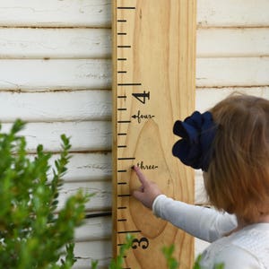 DIY Growth Chart Ruler Vinyl Decal Kit Traditional style Small s image 4