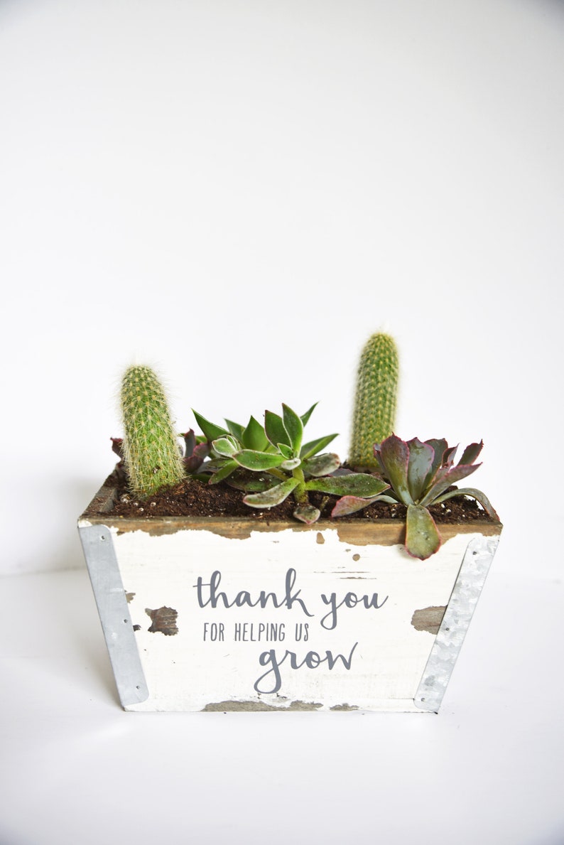 DIY Flower Pot Decal / Thank You For Helping Me Grow / Teacher Appreciation / End of School Year Gift image 6