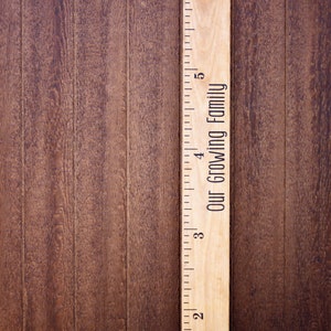 Growth Chart Ruler Add-OnOur Growing Family Decal For the Side image 4