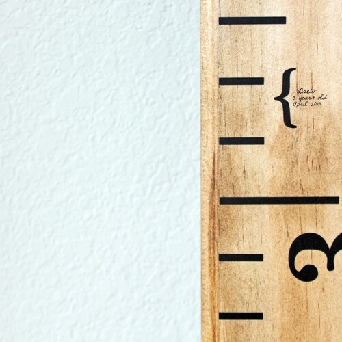 Growth Chart Markers Children's Vinyl Wall Decal Etsy