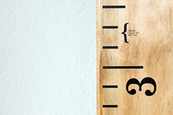 Height Markers For Growth Chart