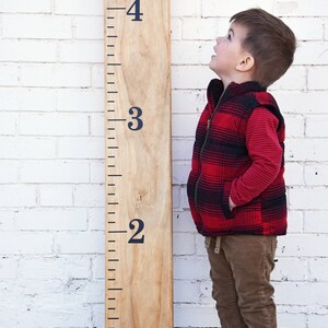 Growth Chart Ruler Add-On Décalque de personnalisation personnalisé Pour le bas Ne grandissez pas, c'est un piège image 2