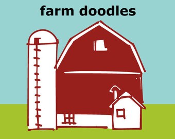 Farm Doodles Font
