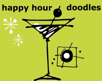Happy Hour Doodles Font