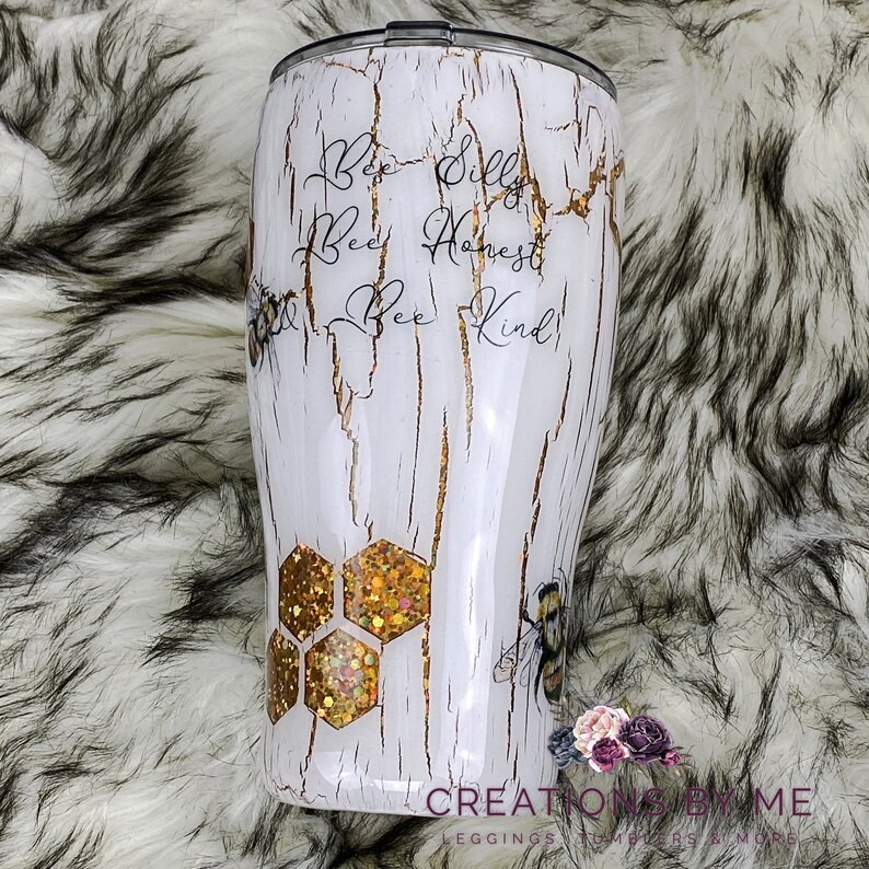 Rustic Crackle Paint Glitter Tumbler Coffee Mug Water Bottle Etsy