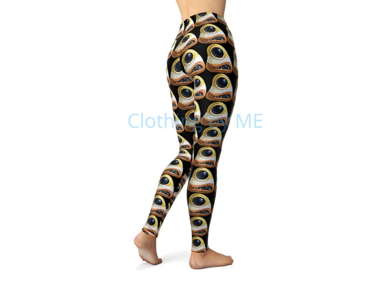 Evil Candy Corn Leggings Adult Capri 